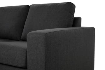 Crazy 6-seters Venstrevendt U-formet X-Large Hjørnesofa med Divan i Stoff - Mørk grå - Møbler - Sofaer - Hjørnesofaer - Hjørnesofa med divan
