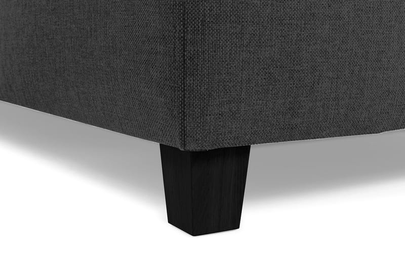 Crazy 6-seters Venstrevendt U-formet X-Large Hjørnesofa med Divan i Stoff - Mørk grå - Møbler - Sofaer - Hjørnesofaer - Hjørnesofa med divan