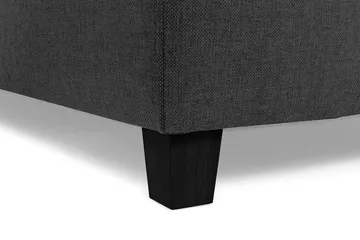 Crazy 6-seters Venstrevendt U-formet X-Large Hjørnesofa med Divan i Stoff - Mørk grå - Møbler - Sofaer - Hjørnesofaer - Hjørnesofa med divan