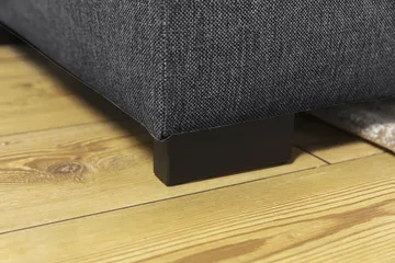Crazy 6-seters Venstrevendt U-formet X-Large Hjørnesofa med Divan i Stoff - Mørk grå - Møbler - Sofaer - Hjørnesofaer - Hjørnesofa med divan