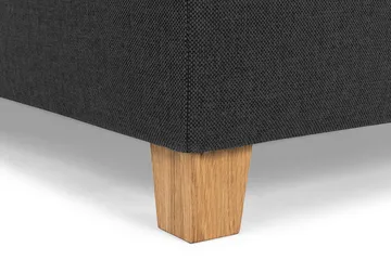 Crazy 6-seters Venstrevendt U-formet X-Large Hjørnesofa med Divan i Stoff - Mørk grå - Møbler - Sofaer - Hjørnesofaer - Hjørnesofa med divan