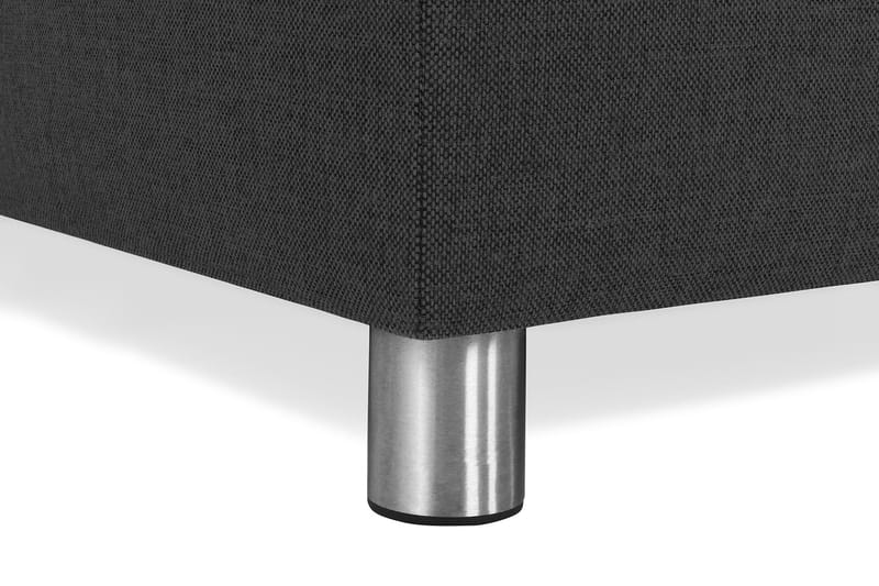 Crazy 6-seters Venstrevendt U-formet X-Large Hjørnesofa med Divan i Stoff - Mørk grå - Møbler - Sofaer - Hjørnesofaer - Hjørnesofa med divan