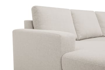 Crazy 7-seters Høyrevendt U-formet XX-Large Hjørnesofa med Divan i Stoff - Beige - Møbler - Sofaer - Hjørnesofaer - Hjørnesofa med divan