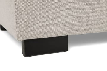 Crazy 7-seters Høyrevendt U-formet XX-Large Hjørnesofa med Divan i Stoff - Beige - Møbler - Sofaer - Hjørnesofaer - Hjørnesofa med divan
