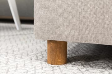 Crazy 7-seters Høyrevendt U-formet XX-Large Hjørnesofa med Divan i Stoff - Beige - Møbler - Sofaer - Hjørnesofaer - Hjørnesofa med divan