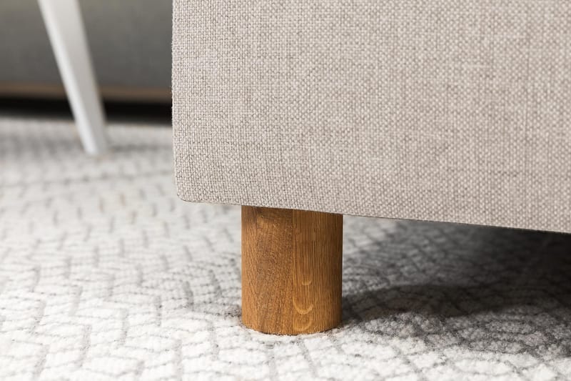 Crazy 7-seters Høyrevendt U-formet XX-Large Hjørnesofa med Divan i Stoff - Beige - Møbler - Sofaer - Hjørnesofaer - Hjørnesofa med divan