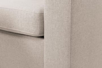 Crazy 7-seters Høyrevendt U-formet XX-Large Hjørnesofa med Divan i Stoff - Beige - Møbler - Sofaer - Hjørnesofaer - Hjørnesofa med divan