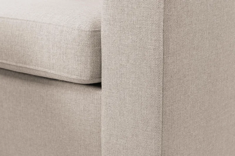 Crazy 7-seters Høyrevendt U-formet XX-Large Hjørnesofa med Divan i Stoff - Beige - Møbler - Sofaer - Hjørnesofaer - Hjørnesofa med divan