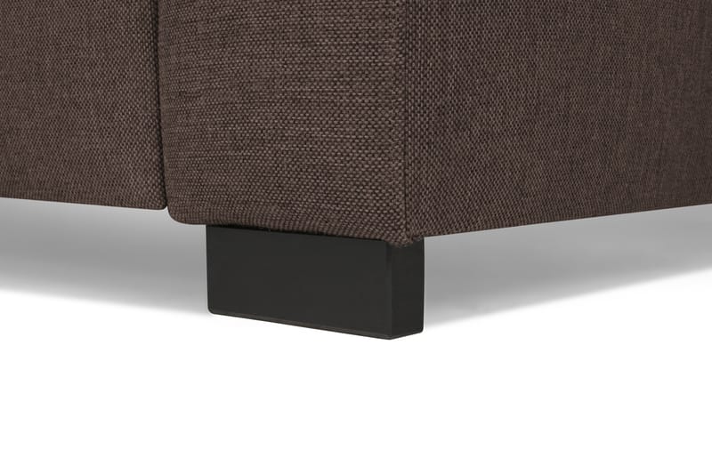 Crazy 7-seters Høyrevendt U-formet XX-Large Hjørnesofa med Divan i Stoff - Brun - Møbler - Sofaer - Hjørnesofaer - Hjørnesofa med divan