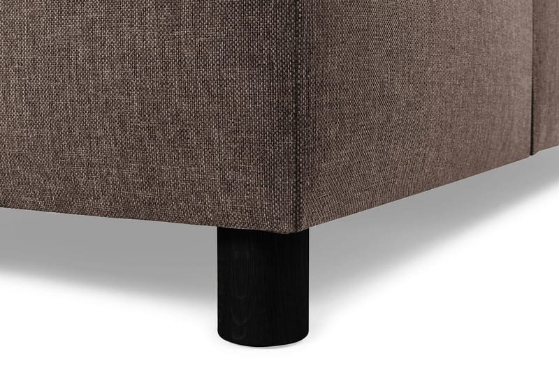 Crazy 7-seters Høyrevendt U-formet XX-Large Hjørnesofa med Divan i Stoff - Brun - Møbler - Sofaer - Hjørnesofaer - Hjørnesofa med divan