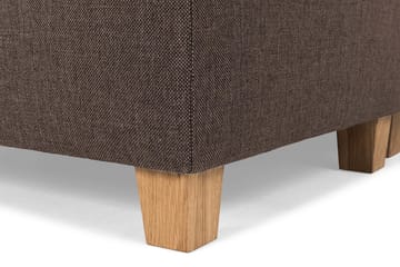 Crazy 7-seters Høyrevendt U-formet XX-Large Hjørnesofa med Divan i Stoff - Brun - Møbler - Sofaer - Hjørnesofaer - Hjørnesofa med divan