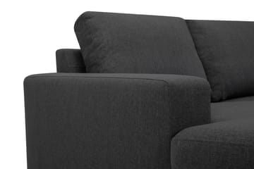 Crazy 7-seters Høyrevendt U-formet XX-Large Hjørnesofa med Divan i Stoff - Mørk grå - Møbler - Sofaer - Hjørnesofaer - Hjørnesofa med divan