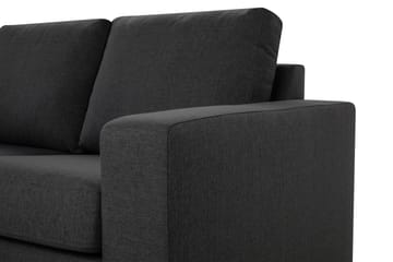 Crazy 7-seters Høyrevendt U-formet XX-Large Hjørnesofa med Divan i Stoff - Mørk grå - Møbler - Sofaer - Hjørnesofaer - Hjørnesofa med divan