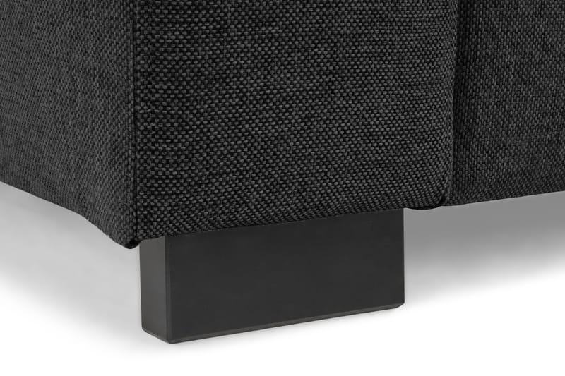Crazy 7-seters Høyrevendt U-formet XX-Large Hjørnesofa med Divan i Stoff - Mørk grå - Møbler - Sofaer - Hjørnesofaer - Hjørnesofa med divan