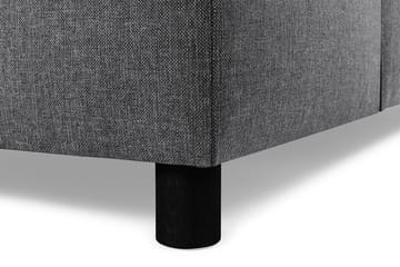 Crazy 7-seters Høyrevendt U-formet XX-Large Hjørnesofa med Divan i Stoff - Mørk grå - Møbler - Sofaer - Hjørnesofaer - Hjørnesofa med divan