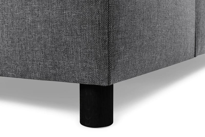 Crazy 7-seters Høyrevendt U-formet XX-Large Hjørnesofa med Divan i Stoff - Mørk grå - Møbler - Sofaer - Hjørnesofaer - Hjørnesofa med divan