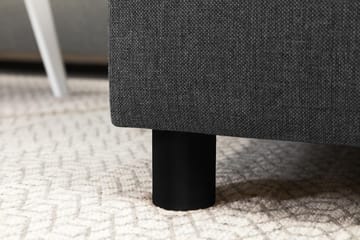 Crazy 7-seters Høyrevendt U-formet XX-Large Hjørnesofa med Divan i Stoff - Mørk grå - Møbler - Sofaer - Hjørnesofaer - Hjørnesofa med divan