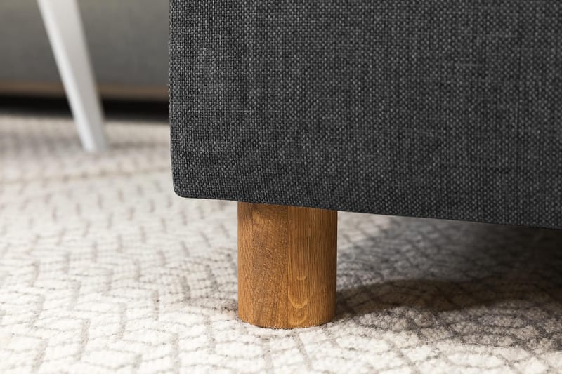 Crazy 7-seters Høyrevendt U-formet XX-Large Hjørnesofa med Divan i Stoff - Mørk grå - Møbler - Sofaer - Hjørnesofaer - Hjørnesofa med divan