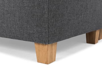 Crazy 7-seters Høyrevendt U-formet XX-Large Hjørnesofa med Divan i Stoff - Mørk grå - Møbler - Sofaer - Hjørnesofaer - Hjørnesofa med divan