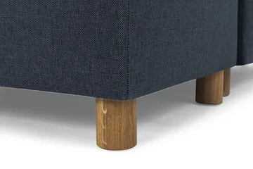 Crazy 7-seters Høyrevendt U-formet XX-Large Hjørnesofa med Divan i Stoff - Mørkeblå - Møbler - Sofaer - Hjørnesofaer - Hjørnesofa med divan