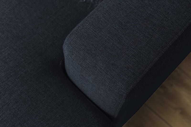 Crazy 7-seters Høyrevendt U-formet XX-Large Hjørnesofa med Divan i Stoff - Mørkeblå - Møbler - Sofaer - Hjørnesofaer - Hjørnesofa med divan