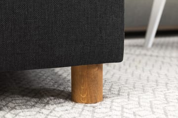 Crazy 7-seters Vendbar L-formet XX-Large Hjørnesofa i Stoff - Antrasitt - Møbler - Sofaer - Hjørnesofaer