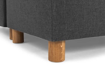 Crazy 7-seters Vendbar L-formet XX-Large Hjørnesofa i Stoff - Antrasitt - Møbler - Sofaer - Hjørnesofaer