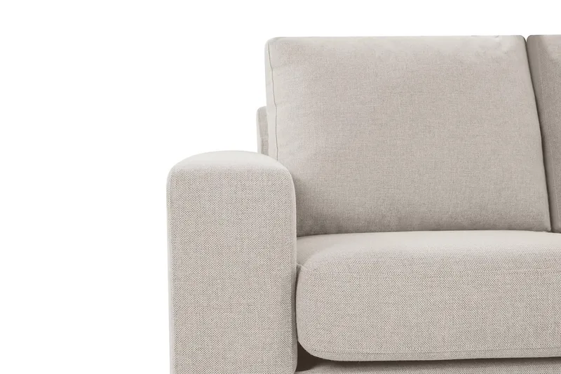 Crazy 7-seters Vendbar L-formet XX-Large Hjørnesofa i Stoff - Beige - Møbler - Sofaer - Hjørnesofaer