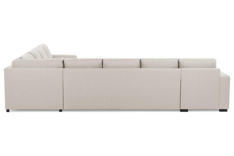 Crazy 7-seters Vendbar L-formet XX-Large Hjørnesofa i Stoff - Beige - Møbler - Sofaer - Hjørnesofaer