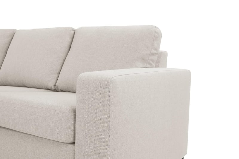 Crazy 7-seters Vendbar L-formet XX-Large Hjørnesofa i Stoff - Beige - Møbler - Sofaer - Hjørnesofaer