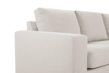 Crazy 7-seters Vendbar L-formet XX-Large Hjørnesofa i Stoff - Beige - Møbler - Sofaer - Hjørnesofaer