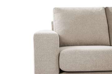 Crazy 7-seters Vendbar L-formet XX-Large Hjørnesofa i Stoff - Beige - Møbler - Sofaer - Hjørnesofaer