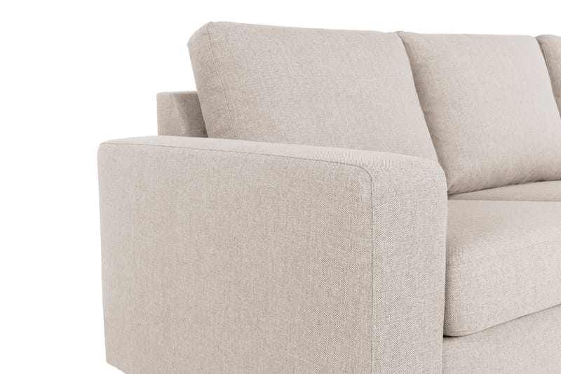 Crazy 7-seters Vendbar L-formet XX-Large Hjørnesofa i Stoff - Beige - Møbler - Sofaer - Hjørnesofaer