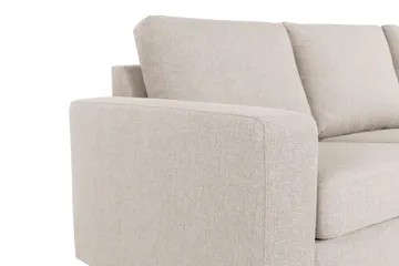 Crazy 7-seters Vendbar L-formet XX-Large Hjørnesofa i Stoff - Beige - Møbler - Sofaer - Hjørnesofaer