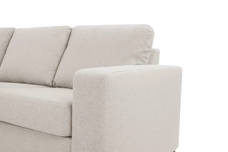 Crazy 7-seters Vendbar L-formet XX-Large Hjørnesofa i Stoff - Beige - Møbler - Sofaer - Hjørnesofaer