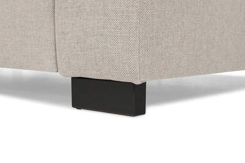 Crazy 7-seters Vendbar L-formet XX-Large Hjørnesofa i Stoff - Beige - Møbler - Sofaer - Hjørnesofaer