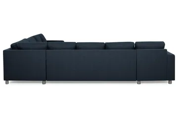 Crazy 7-seters Vendbar L-formet XX-Large Hjørnesofa i Stoff - Blå - Møbler - Sofaer - Hjørnesofaer