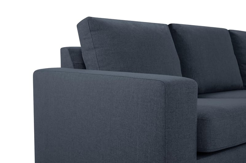 Crazy 7-seters Vendbar L-formet XX-Large Hjørnesofa i Stoff - Blå - Møbler - Sofaer - Hjørnesofaer