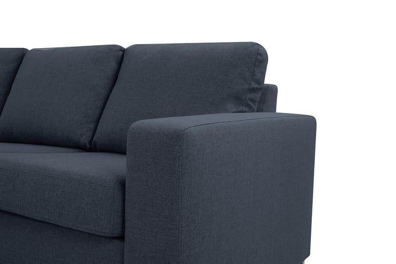 Crazy 7-seters Vendbar L-formet XX-Large Hjørnesofa i Stoff - Blå - Møbler - Sofaer - Hjørnesofaer