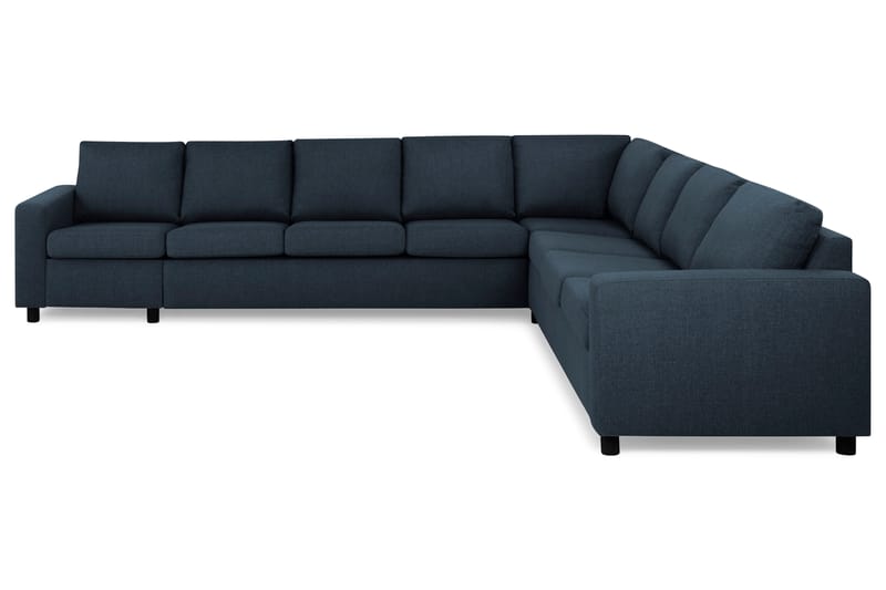 Crazy 7-seters Vendbar L-formet XX-Large Hjørnesofa i Stoff - Blå - Møbler - Sofaer - Hjørnesofaer