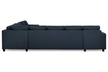 Crazy 7-seters Vendbar L-formet XX-Large Hjørnesofa i Stoff - Blå - Møbler - Sofaer - Hjørnesofaer