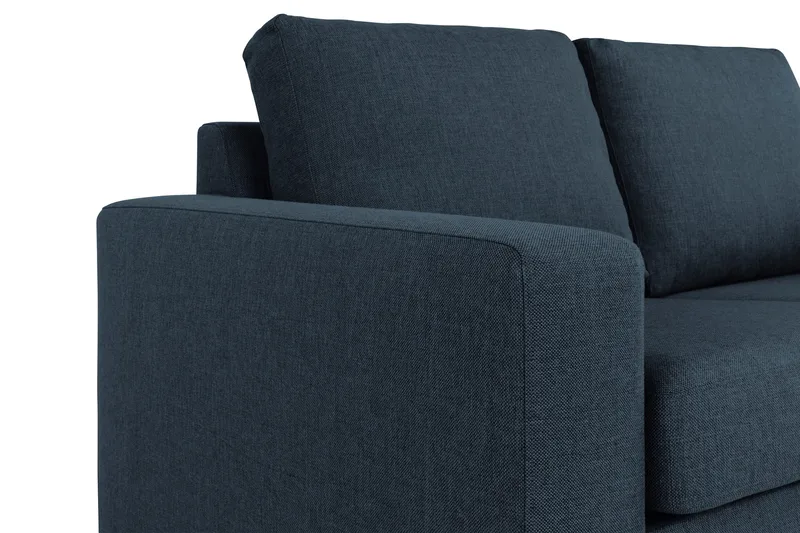 Crazy 7-seters Vendbar L-formet XX-Large Hjørnesofa i Stoff - Blå - Møbler - Sofaer - Hjørnesofaer