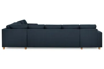 Crazy 7-seters Vendbar L-formet XX-Large Hjørnesofa i Stoff - Blå - Møbler - Sofaer - Hjørnesofaer