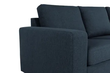 Crazy 7-seters Vendbar L-formet XX-Large Hjørnesofa i Stoff - Blå - Møbler - Sofaer - Hjørnesofaer