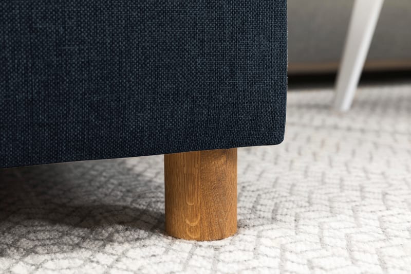 Crazy 7-seters Vendbar L-formet XX-Large Hjørnesofa i Stoff - Blå - Møbler - Sofaer - Hjørnesofaer
