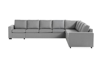 Crazy 7-seters Vendbar L-formet XX-Large Hjørnesofa i Stoff