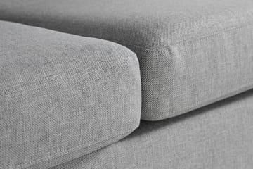 Crazy 7-seters Vendbar L-formet XX-Large Hjørnesofa i Stoff - Grå - Møbler - Sofaer - Hjørnesofaer