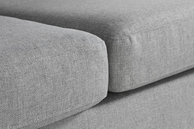 Crazy 7-seters Vendbar L-formet XX-Large Hjørnesofa i Stoff - Grå - Møbler - Sofaer - Hjørnesofaer