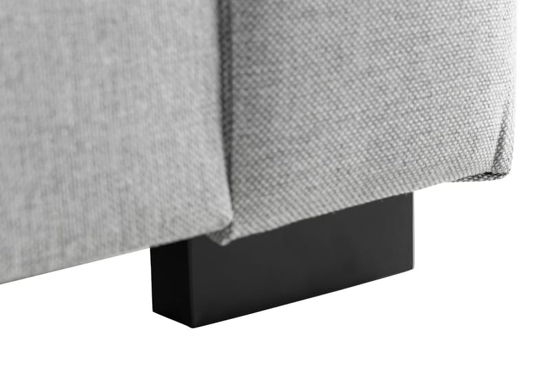 Crazy 7-seters Vendbar L-formet XX-Large Hjørnesofa i Stoff - Grå - Møbler - Sofaer - Hjørnesofaer