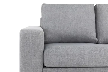 Crazy 7-seters Vendbar L-formet XX-Large Hjørnesofa i Stoff - Grå - Møbler - Sofaer - Hjørnesofaer